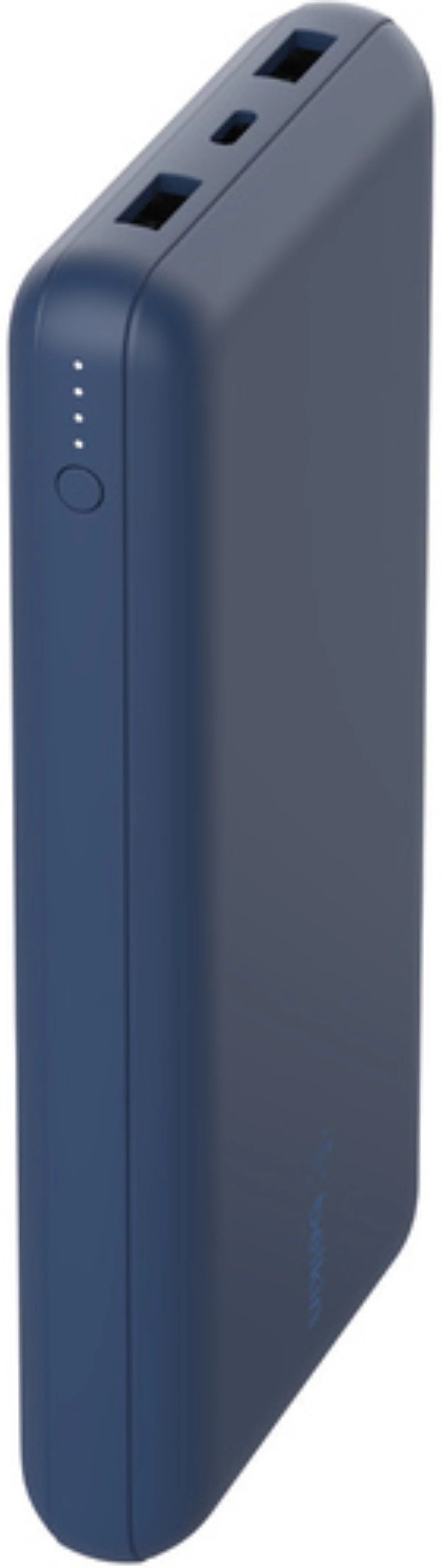 Batterie Externe - 20 000 mah - 15 W USB-C + 2 USB-A - Bleu - Powerbank - Belkin