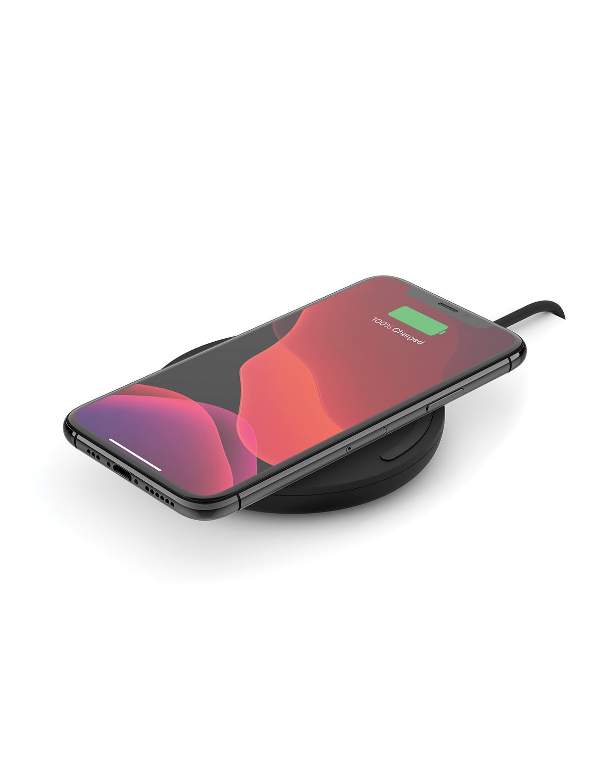 Chargeur à induction sans fil + adaptateur secteur - 15 Watt - QC 3.0 - noir - Belkin BOOSTCHARGE