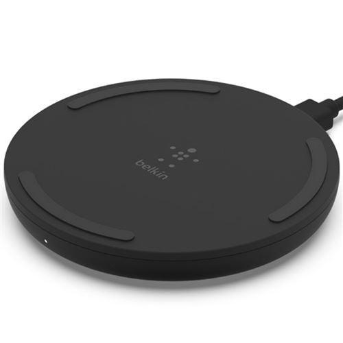 Chargeur à induction sans fil + adaptateur secteur - 15 Watt - QC 3.0 - noir - Belkin BOOSTCHARGE