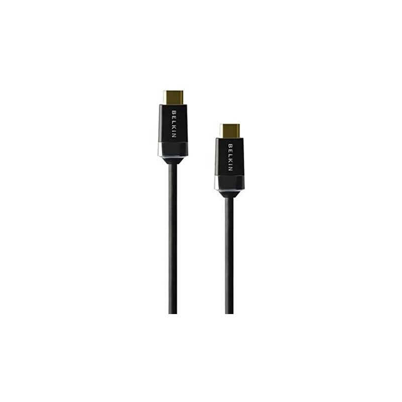 Belkin High Speed HDMI Cable - Câble HDMI - HDMI mâle pour HDMI mâle - 5 m - noir