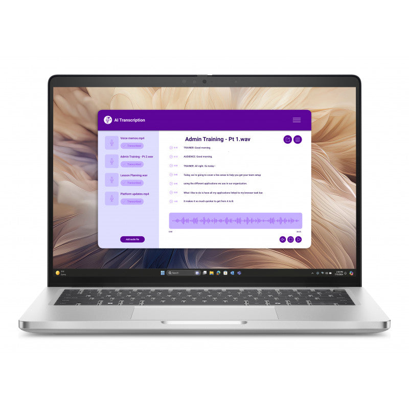 Dell Pro 14 Plus PB14250 - Intel Core Ultra 7 - 268V / jusqu'à 5 GHz - vPro Enterprise