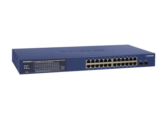 NETGEAR Smart GS724TP - commutateur - 24 ports - intelligent - Montable sur rack